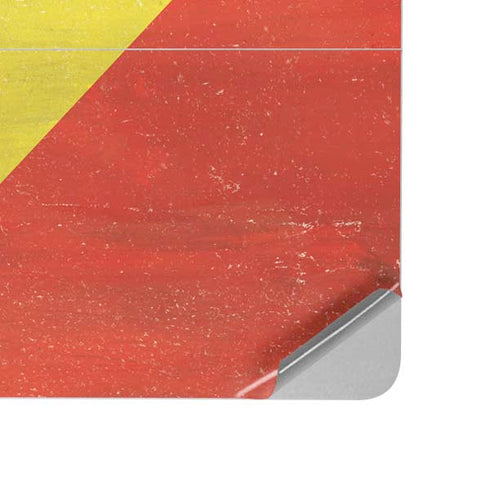 Republic of the Congo Flag Distressed Surface Laptop Studio Skin